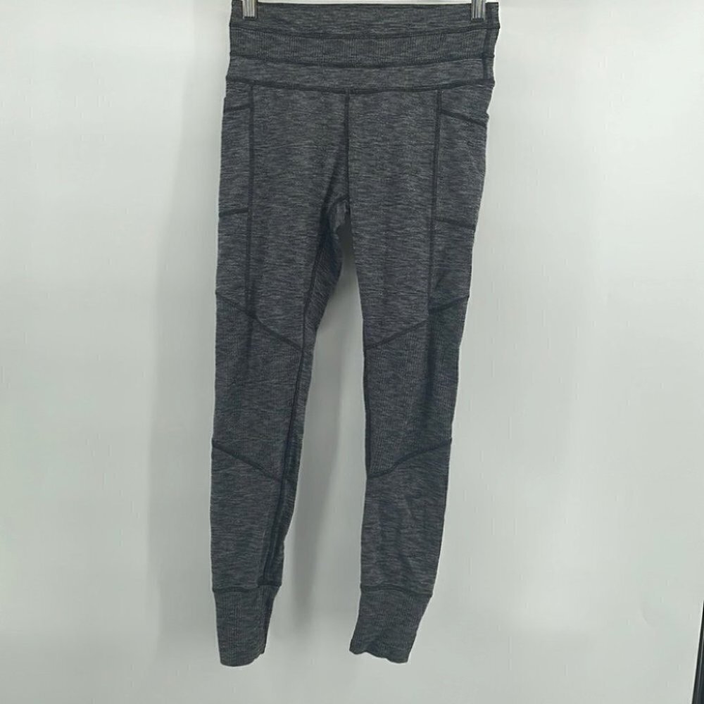 ATHLETA heathered grey joggers sz small